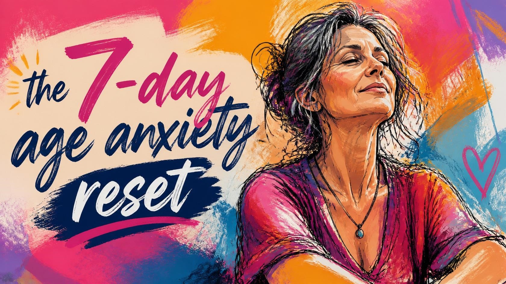 The 7-day age anxiety reset: A science-informed plan to stop treating every new line like an emergency, FREE PDF