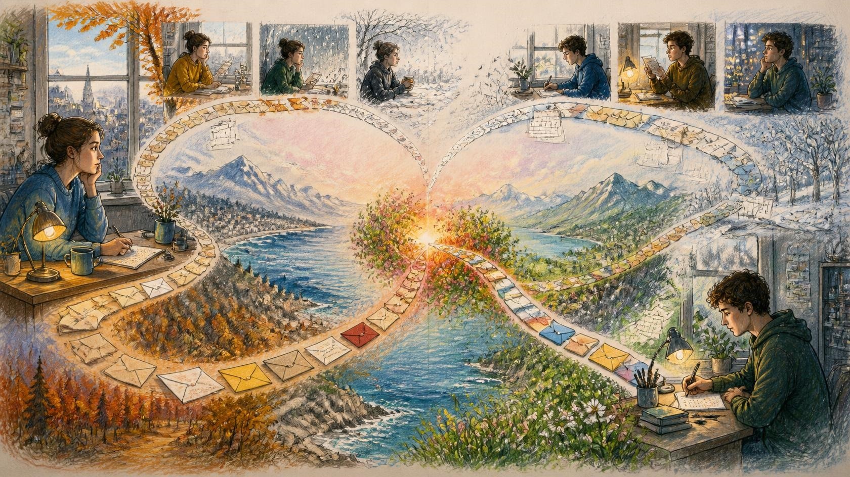 How having a pen pal changes the speed of a friendship: The psychology of slow connection